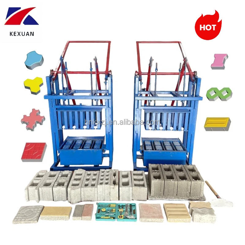 Manual Cement Block Machine